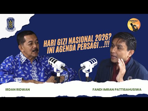 Hari Gizi Nasional 2026?? Ini Agenda PERSAGI Kabupaten Ende!!! | PERSAGI Kabupaten Ende PODCAST Eps. 16